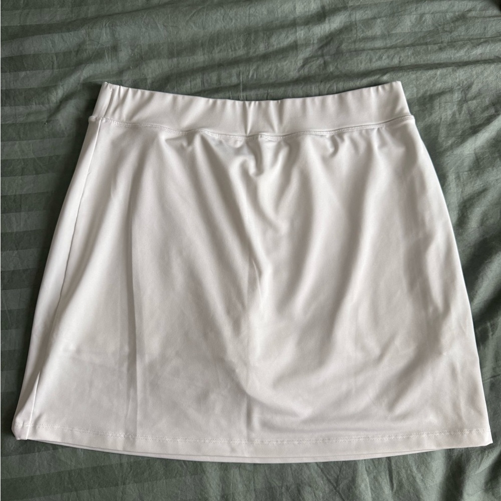 J. Crew White A-Line Mini Skirt Casual